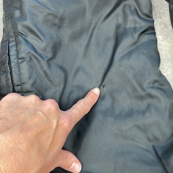 Vintage Bombardier Sportwear Insulated Ski Snow Bib Black Made in USA - Picture 12 of 14